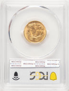 1874 $3 Three Dollar Gold Pieces PCGS MS65