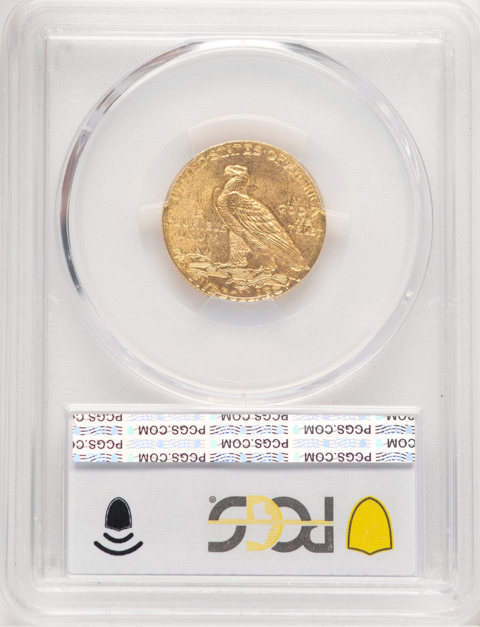 1908-D $5 Indian Half Eagle PCGS MS65 (780000007)