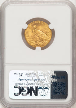 1913 $5 Indian Half Eagle NGC MS65 (780000008)