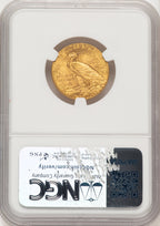 1913 $5 Indian Half Eagle NGC MS65 (780000008)
