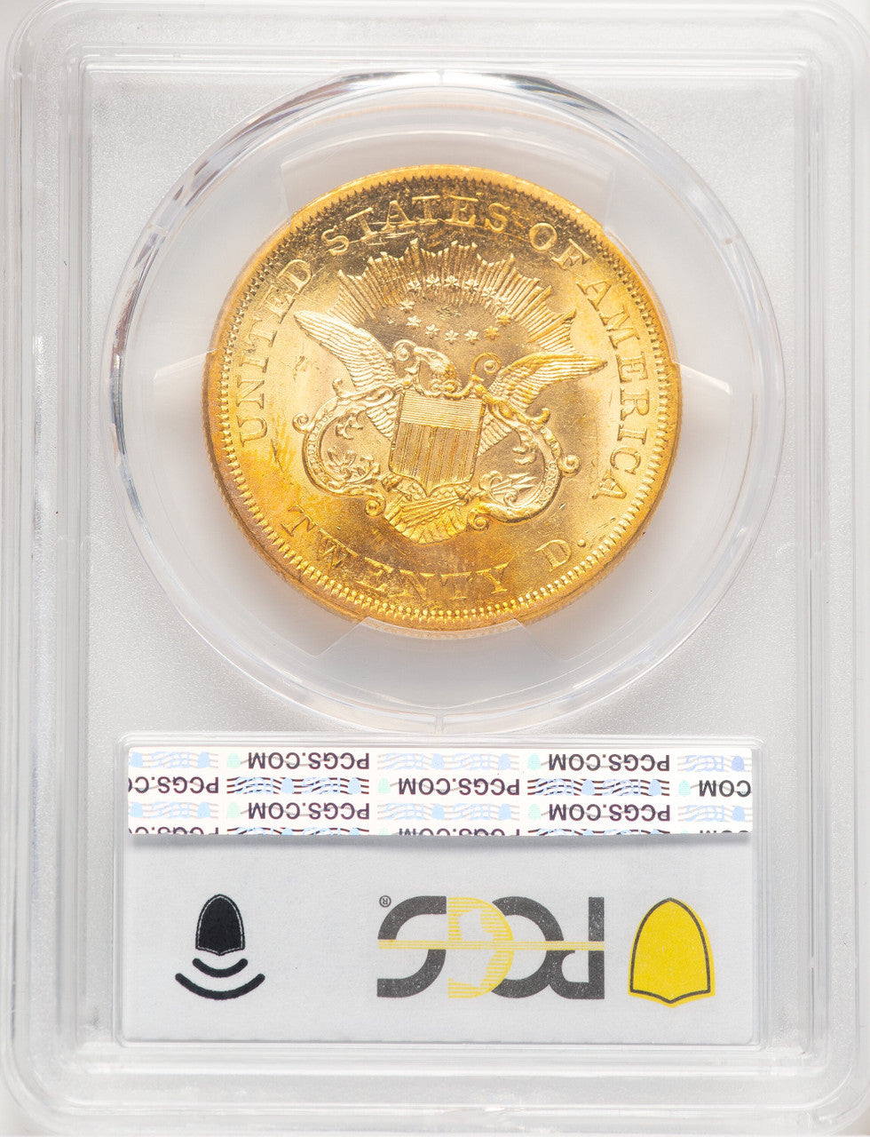 1864 $20 Liberty Double Eagle PCGS MS62 (780000012)