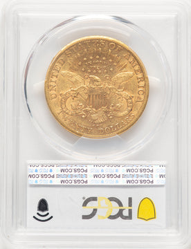1885-CC $20 Liberty Double Eagle PCGS AU53 (780000015)