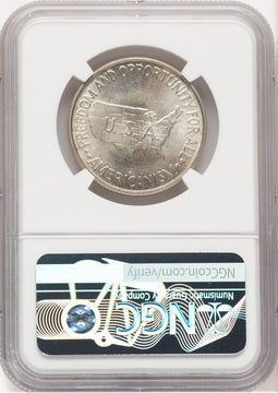 1952-D 50C Washington-Carver Commemorative Silver NGC MS67 (780000023)