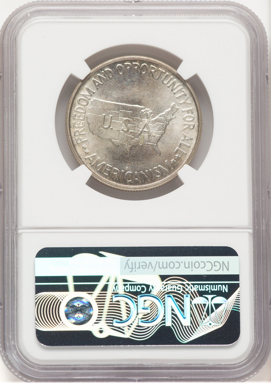 1952-D 50C Washington-Carver Commemorative Silver NGC MS67 (780000023)