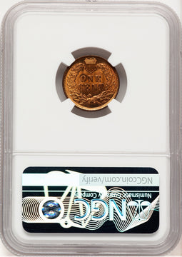 1908 1C RD Indian Cent NGC MS66+
