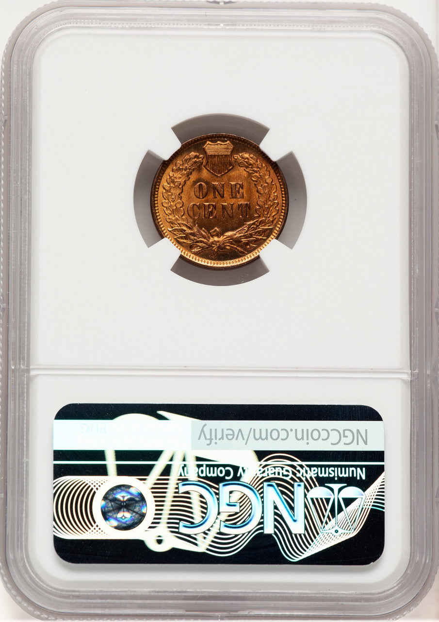 1908 1C RD Indian Cent NGC MS66+