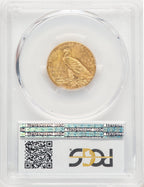 1915-S $5 Indian Half Eagle PCGS MS63