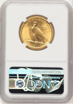 1907 $10 No Motto Indian Eagle NGC MS66