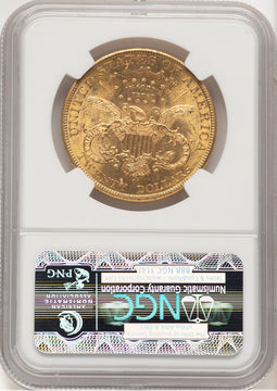1893-CC $20 Liberty Double Eagle NGC MS60