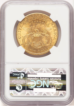 1907 $20 Liberty CAC Liberty Double Eagle NGC MS63
