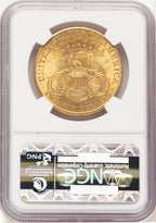 1907 $20 Liberty CAC Liberty Double Eagle NGC MS63