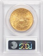 1904 $20 Liberty CAC Liberty Double Eagle PCGS MS63