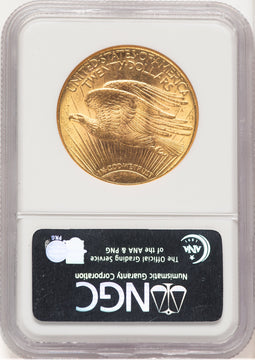 1928 $20 CAC Saint-Gaudens Double Eagle NGC MS63
