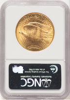 1928 $20 CAC Saint-Gaudens Double Eagle NGC MS63