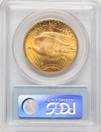 1928 $20 CAC Saint-Gaudens Double Eagle PCGS MS64