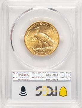 1908 $10 MOTTO Indian Eagle PCGS AU58