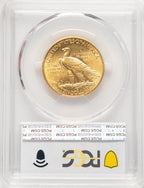 1908 $10 MOTTO Indian Eagle PCGS AU58