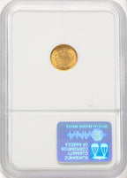 1854 G$1 T-1 Gold Dollar NGC MS65