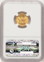 1904 $2.50 Liberty Quarter Eagle NGC MS65 (780078008)