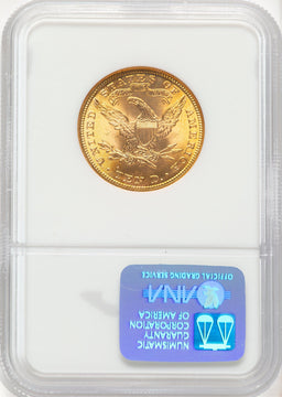1901 $10 Liberty Eagle NGC MS65 (780078103)