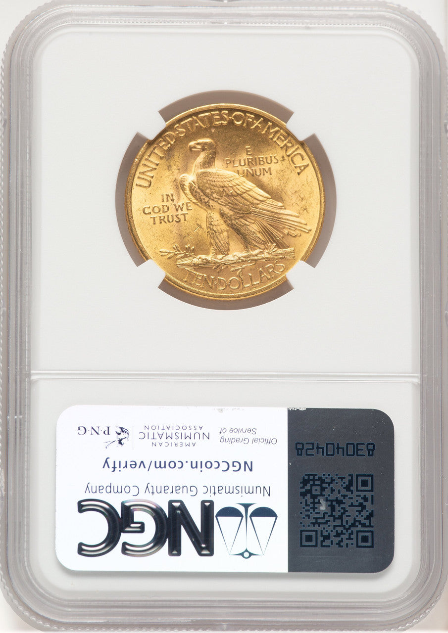 1932 $10 Indian Eagle NGC MS63+ (780078112)