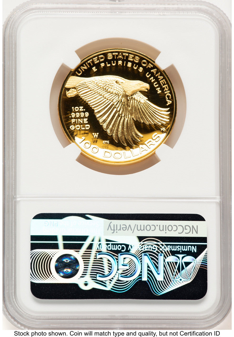 2017-W G$100 American Liberty High Relief Brown Label NGC PF70 (780121016)