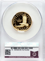 2025-W Proof Gold Sacagawea 25th Anniversary FDD Red Book CACG PR70