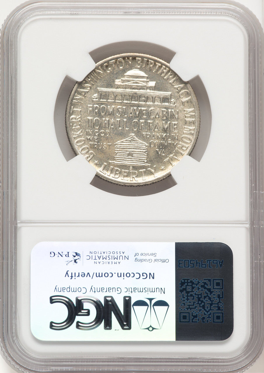 1947-S 50C Booker T. Washington Commemorative Silver NGC MS67 (780152005)