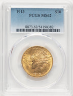 1913 $10 Indian Eagle PCGS MS62 (780168003)