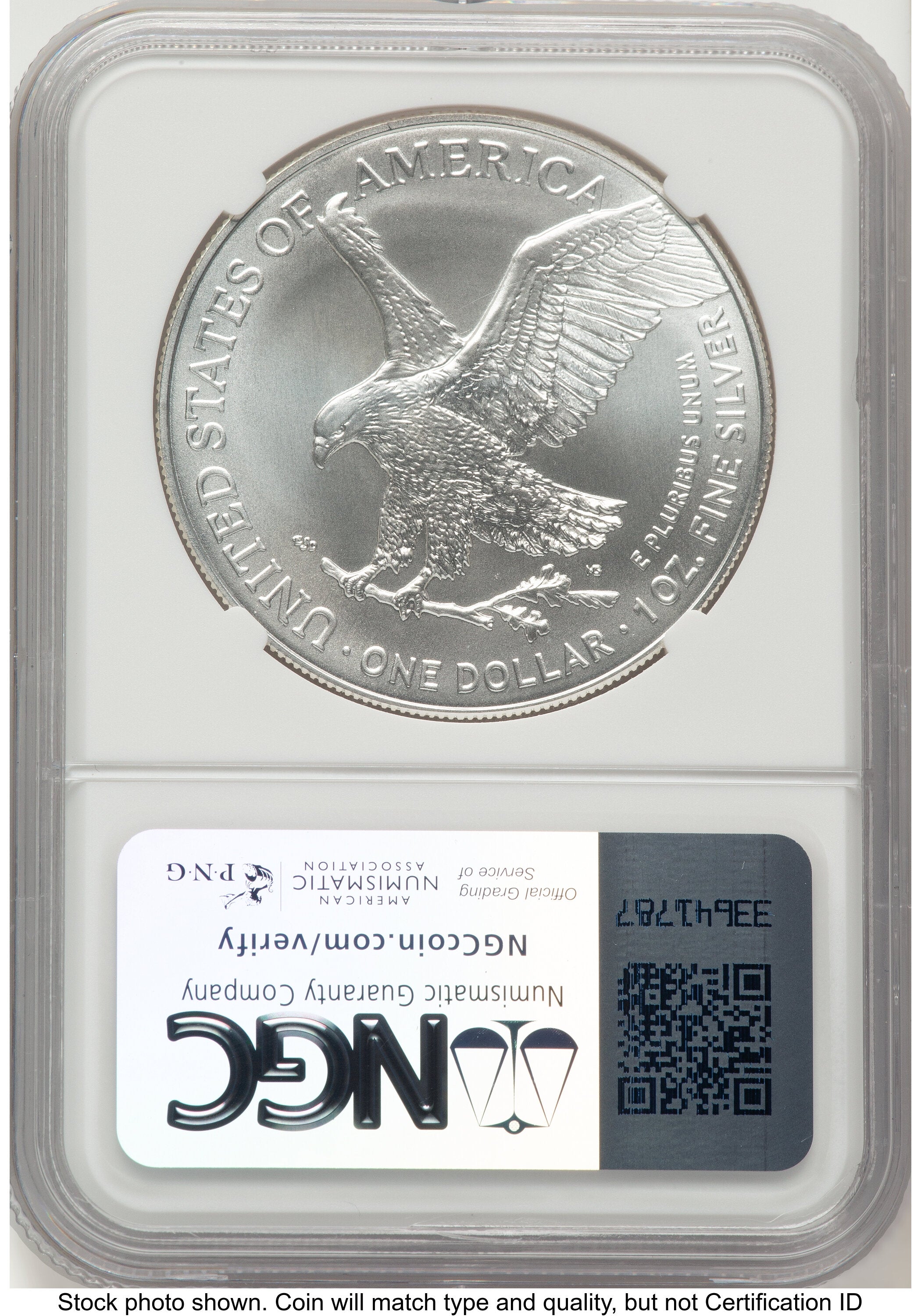 2024 Silver Eagle Brown Label NGC MS70