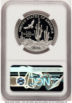 2001-W Proof Platinum Eagle 1 oz Brown Label NGC PF70