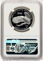 2020-W Proof Platinum Eagle 1 oz NGC PF70 Ed Moy