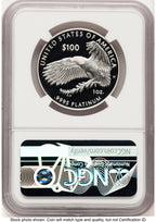 2020-W Proof Platinum Eagle 1 oz Brown Label NGC PF70