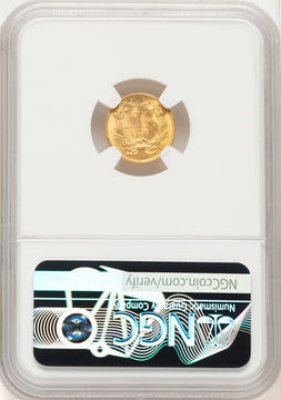 1855 G$1 Type Two Gold Dollar NGC MS64 (780269012)