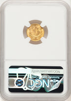 1855 G$1 Type Two Gold Dollar NGC MS64 (780269012)