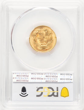 1878 $3 Three Dollar Gold Pieces PCGS MS63 (780269017)
