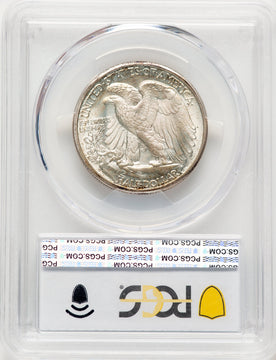 1944-D 50C Walking Liberty Half Dollar PCGS MS67