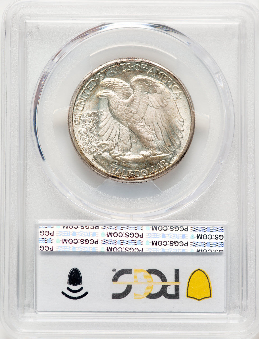 1944-D 50C Walking Liberty Half Dollar PCGS MS67