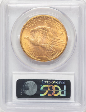 1907 $20 Saint Saint-Gaudens Double Eagle PCGS MS63+