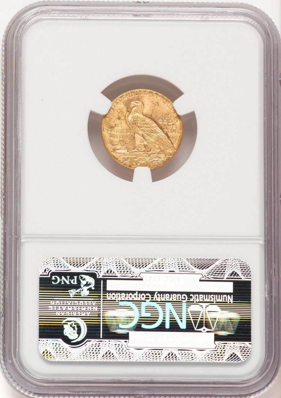 1925-D $2.50 Indian Quarter Eagle NGC MS65 (780317004)