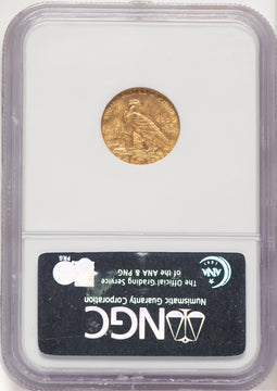 1927 $2.50 Indian Quarter Eagle NGC MS65 (780317005)