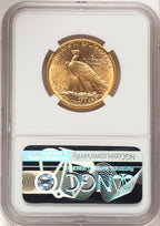 1908-D $10 NO MOTTO Indian Eagle NGC MS64 (780365037)
