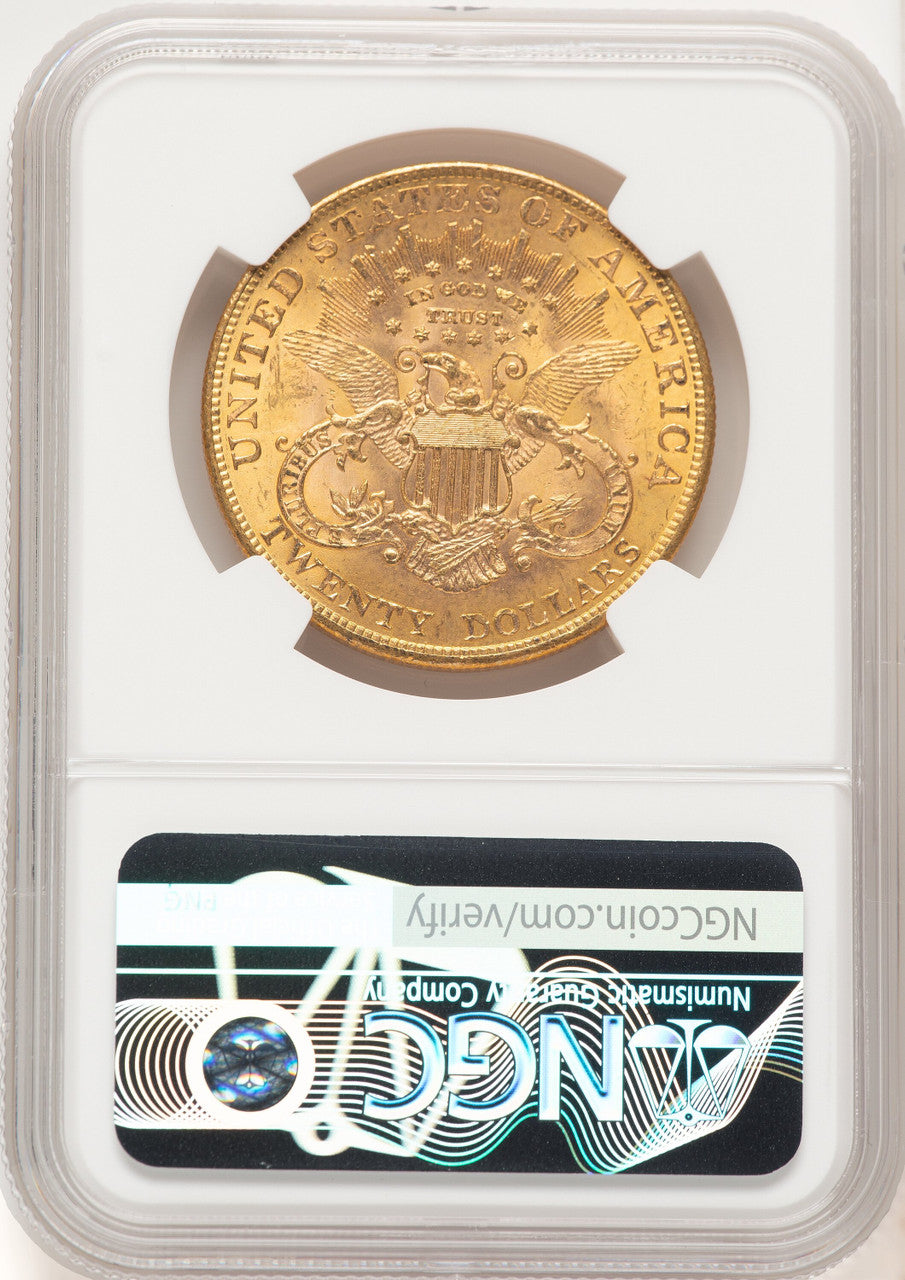 1902 $20 Liberty Double Eagle NGC MS63