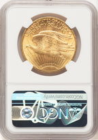 1908 $20 MOTTO Saint-Gaudens Double Eagle NGC MS64+ (780367014)