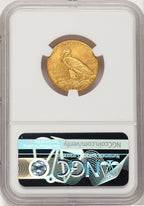 1908 $5 Indian Half Eagle NGC MS64