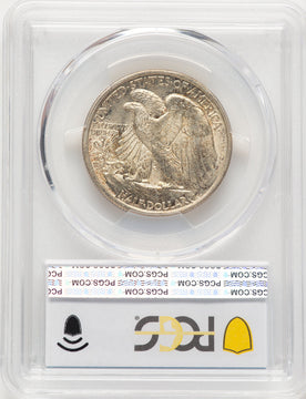 1916-D 50C Walking Liberty Half Dollar PCGS MS65