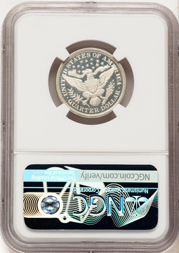 1897 25C CA Proof Barber Quarter NGC PR67
