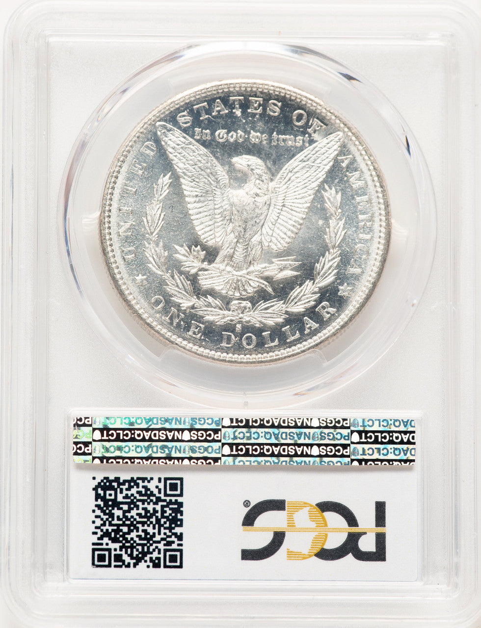 1889-S DM Morgan Dollar PCGS MS63