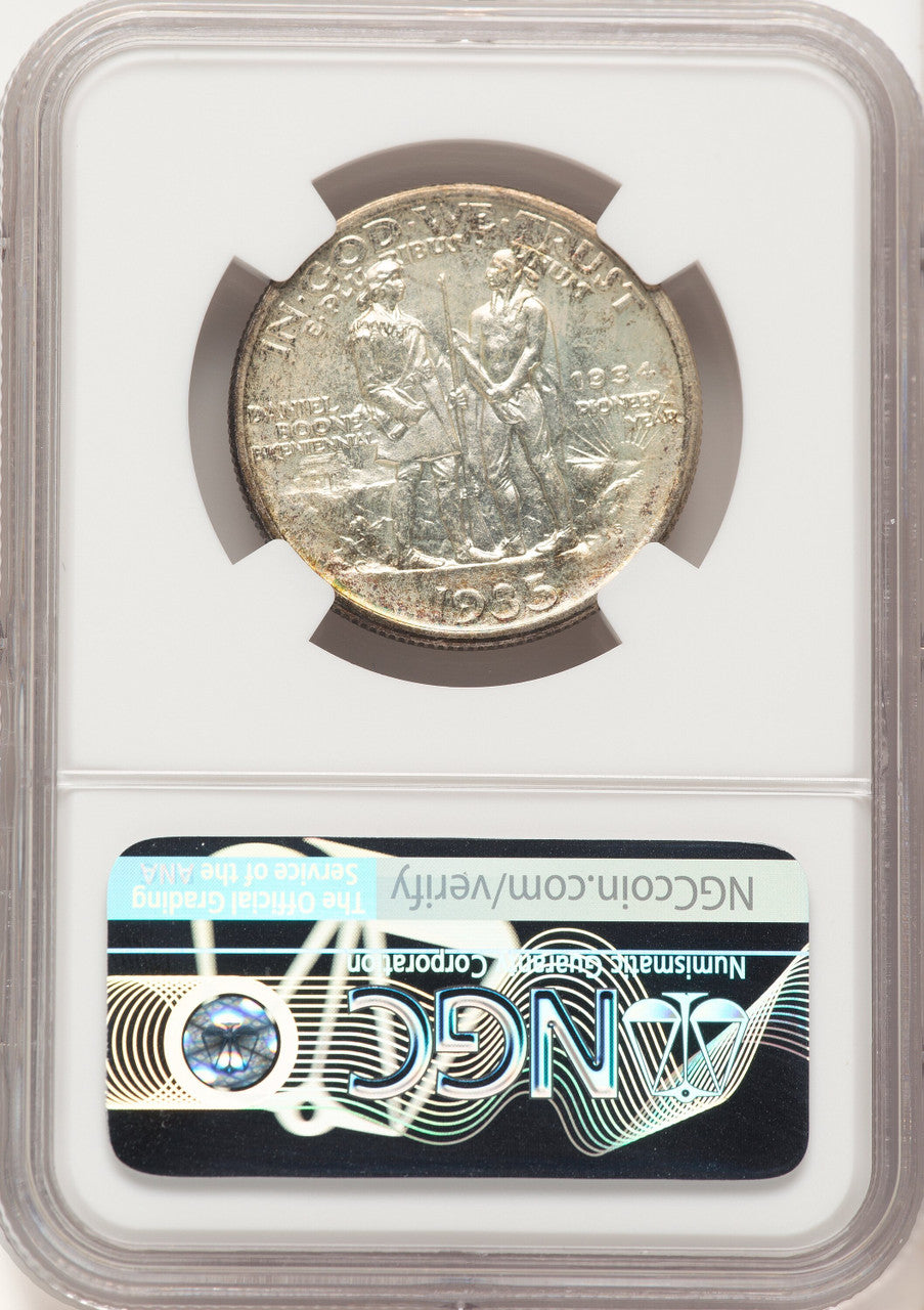 1935/34-S 50C Boone Commemorative Silver NGC MS67 (780390020)