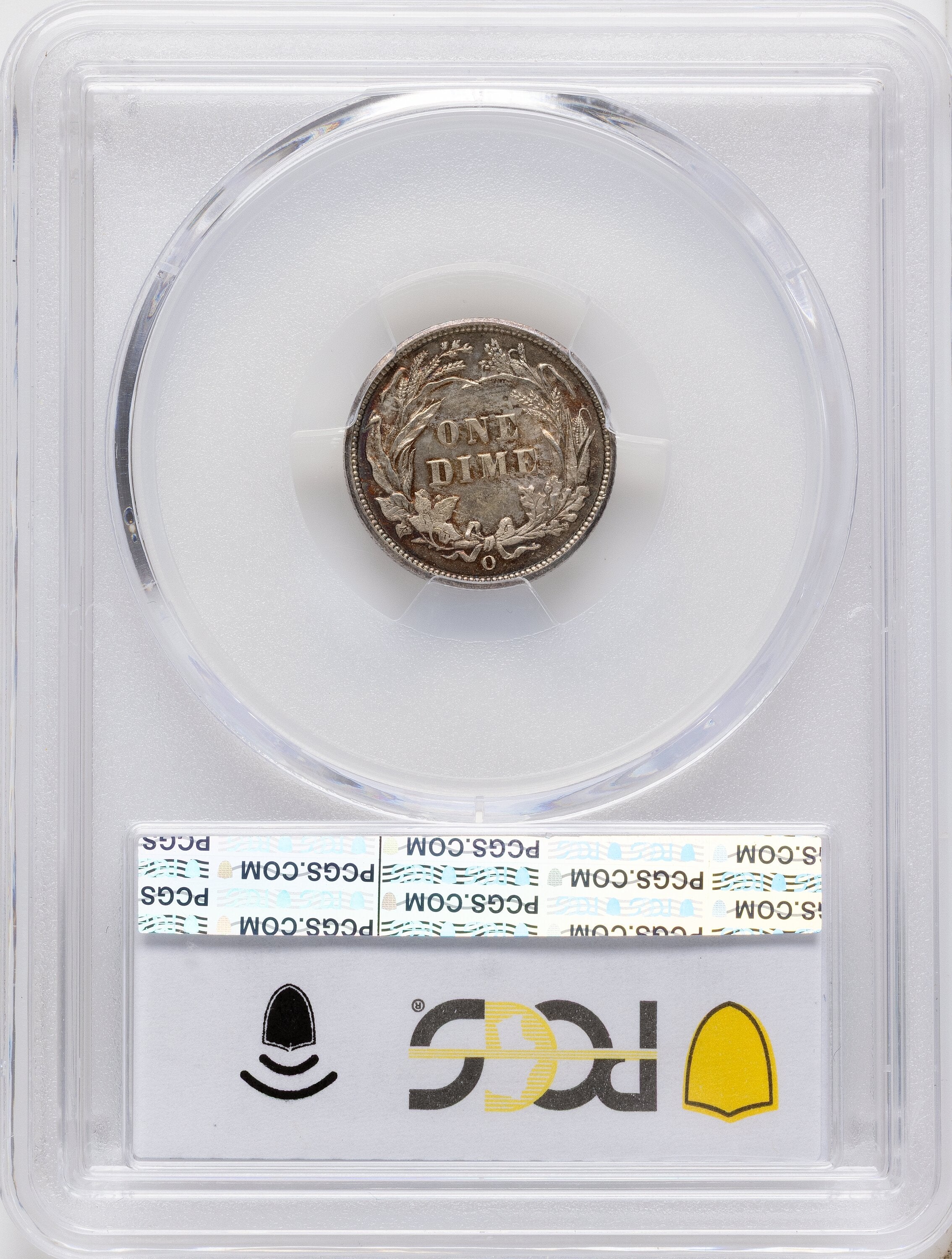 1897-O 10C CAC Barber Dime PCGS MS64